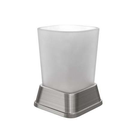 Стакан для зубных щеток WasserKRAFT K-5400NICKEL K-5428N