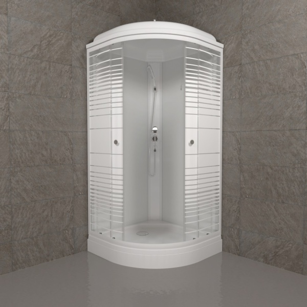 Душевая Кабина Triton Полосы 90*90 А (ДН4)