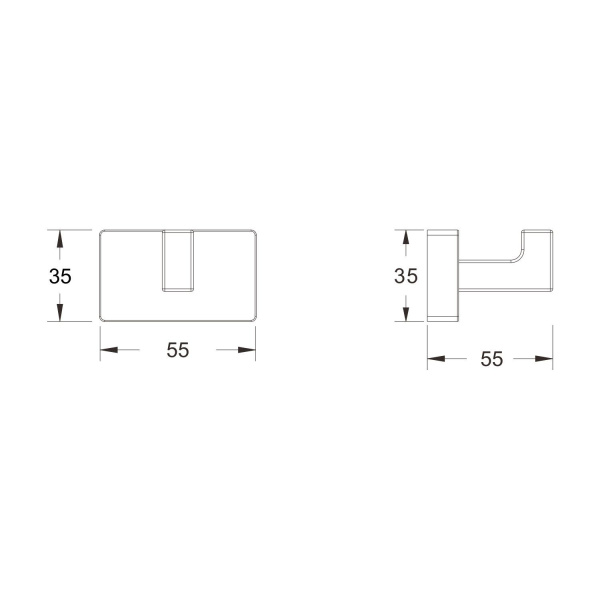 Крючок для ванной комнаты Shevanik SG5611G, золотой сатин