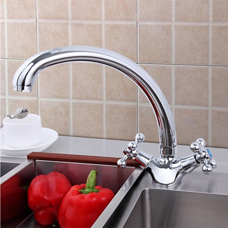 Смеситель для кухни FRAP F4219-2, хром