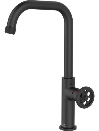 Смеситель для кухонной мойки Laveo Muro BAU_765D черный