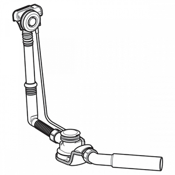 Слив-перелив Geberit 150.758.21.1 с кнопкой слива
