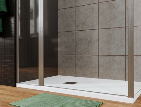 Душевой уголок Allen Brau Priority 90x90 3.31001.00 + 3.31016.00 хром