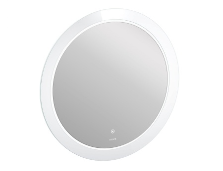 Зеркало Cersanit LED 012 design 72x72 с подсветкой хол. тепл. свет круглое Ecom, KN-LU-LED012*72-d-Os