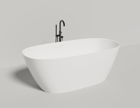 Ванна отдельностоящая Salini SOFIA 185x90, S-Stone, матовый белый 102529M