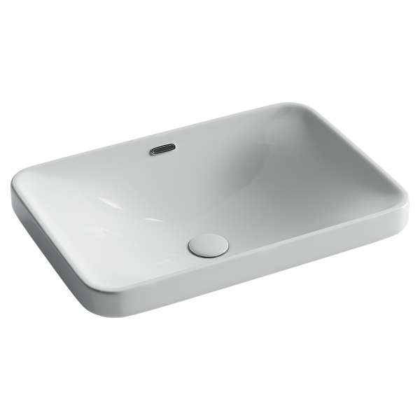 Умывальник Ceramicanova чаша накладная овальная Element 700x375x140мм