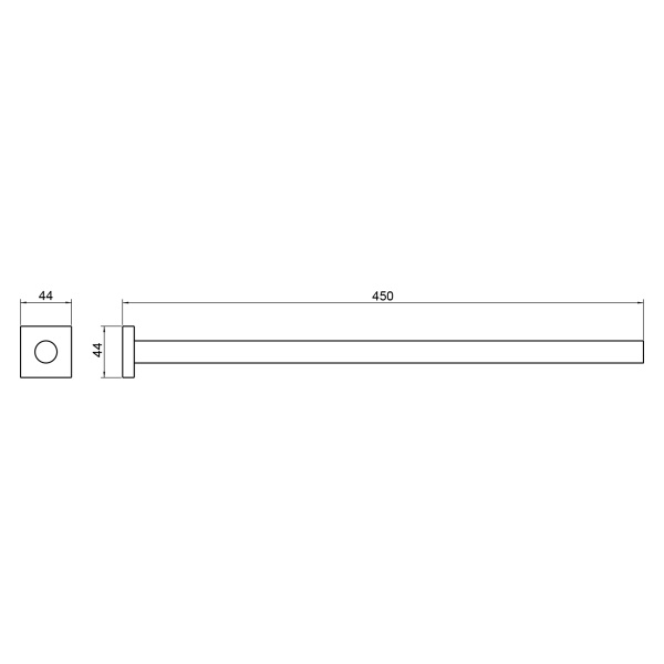 Полотенцедержатель TIMO Selene 10055/00, хром