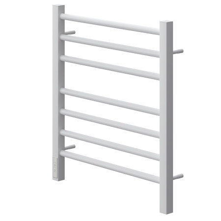 Полотенцесушитель электрический Point PN70756W П7 500x600, диммер слева, белый