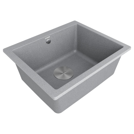 Мойка GERA 60, IT-GRANIT, PM205546-GR, серый, 555х460, подст. мон. Paulmark