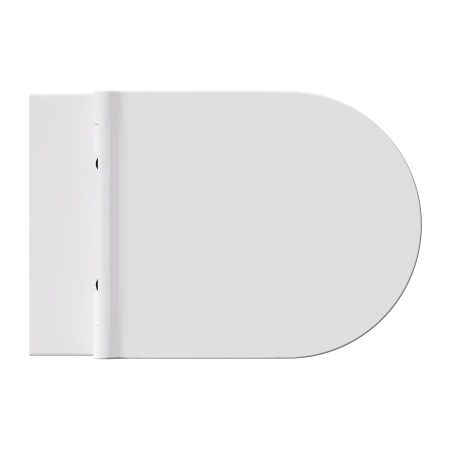Alice Унитаз Unica 520х350, подвесной, безободковый, смыв aliflush+, белый матовый (без сиденья)