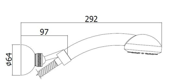 Душевой гарнитур Paffoni Trieste Bis ZDUP082CR хром