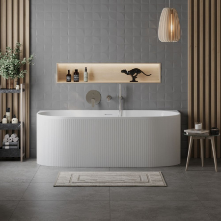 Акриловая ванна BELBAGNO BB412-1700-800, пристенная