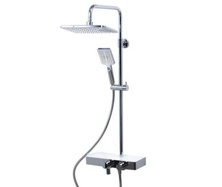 Душевой комплект с термостатическим смесителем WasserKRAFT  BK11301CH