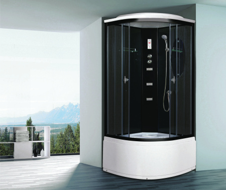 Душевая кабина Niagara Ultra NG-211-01N 90х90х220, высокий поддон 48 см, стекло тонированное