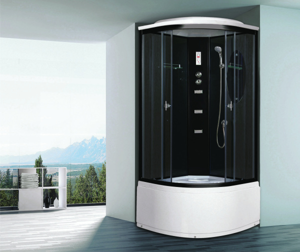 Душевая кабина Niagara Ultra NG-211-01N 90х90х220, высокий поддон 48 см, стекло тонированное