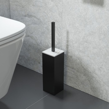 Ершик для туалета IDDIS вставка из белого камня On-X ONXBL00i47