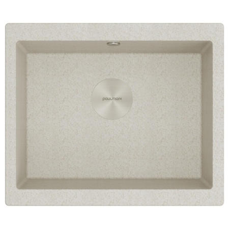 Мойка GERA 60, IT-GRANIT, PM205546-BE, бежевый, 555х460, подст. мон. Paulmark