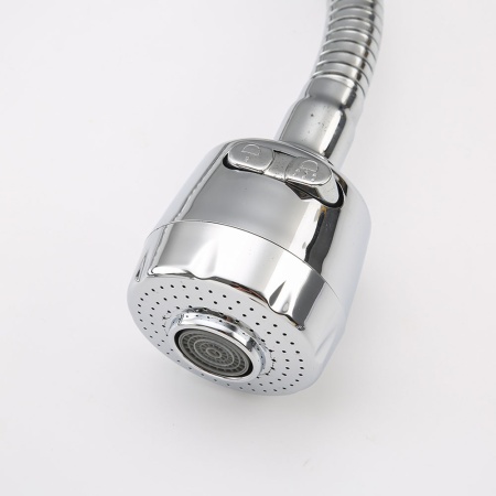 Смеситель для кухни с гибким изливом и режимом душ FRAP F43701-B, хром