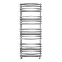 Полотенцесушитель водяной TERMINUS Капри П19 500х1400 в комплекте с вентилями 3/4 на 1/2