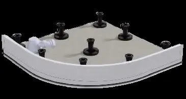 Экран для поддона WeltWasser WW SKR10080-WT L/R 980х780х100 мм полукруглый