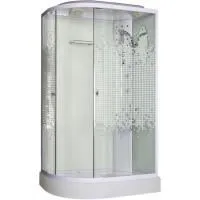 Душевая кабина Niagara Ultra NG-303-01RN 120х80х220, низкий поддон 16 см, стекло мозаика