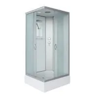 Душ.каб. NG-33974-14Q (900х700х2150) средний поддон (26см) стекло МАТОВОЕ 4 места