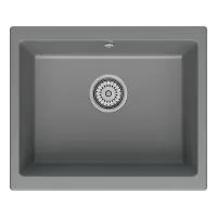 Мойка кухонная Point Сидли 55 PN3007AL, серый