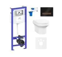 Комплект инсталляции и унитаза 7 в 1 Lavinia Boho Grance Hill Rimless 87561049