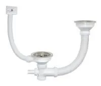 Выпуск для кухонной мойки IDDIS 021UPS0i84