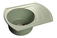 Кухонная мойка GranFest RONDO R-650L салатовый