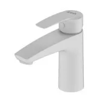 Смеситель для умывальника белый матовый IDDIS Ray RAYWT00i01