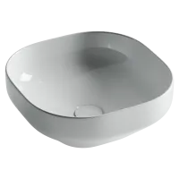 Умывальник Ceramicanova чаша накладная квадратная Element 380x380x150мм
