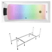 Аэромассажный комплект с хромотерапией 5 в 1 Lavinia Boho One 362060AC