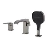 Смеситель на борт ванны Raglo R02.31.09, графит