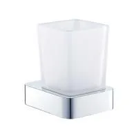Стакан для зубных щеток с держателем WONZON & WOGHAND, Хром (WW-8321)