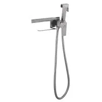 Гигиенический душ со смесителем и держателем туалетной бумаги FASHUN A57704, сатин