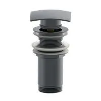 Донный клапан для раковины WONZON & WOGHAND, Темный графит (WW-88SS08-BGM)