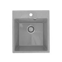 Кухонная мойка Practik PR-M-425-003 (без сифона), светло-серый