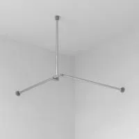 Карниз для ванной WasserKRAFT Dinkel SC-469090