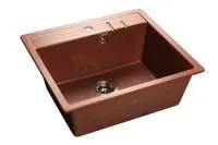 Кухонная мойка GranFest QUADRO Q-560 красный марс