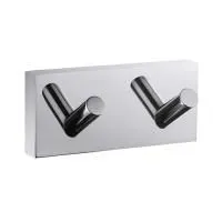 Крючок двойной IDDIS Edifice латунь EDISB20i41