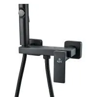 Гигиенический душ со смесителем Rose R1805H-1, черный