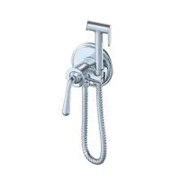 Смеситель с гигиеническим душем встраиваемый WONZON & WOGHAND, Хром (WW-88829008-CR)