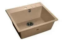 Кухонная мойка GranFest QUADRO Q-560 топаз