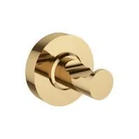 Настенный крючок для полотенец в ванную комнату Wellsee Finishing Touch 182518000 , материал латунь, цвет золотой. Выдерживает вес до 10 кг