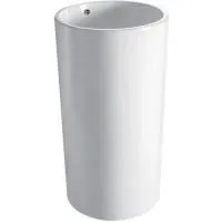 Раковина керамическая напольная (моноблок) SantiLine SL-4006