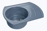 Кухонная мойка GranFest RONDO R-650L графит