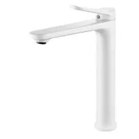 Смеситель для раковины высокий Shevanik S4311C, белый