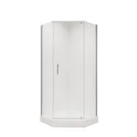 Душевое ограждение Niagara Nova NG-6634-08 100x100x190 трапеция, дверь распашная