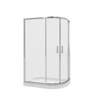Душевое ограждение Niagara Nova NG-6621-08 120x80x190 полукруг, двери раздвижные